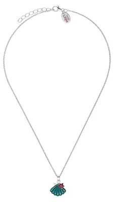 Produktbild von Lillifee Mädchen Halskette 2031164 Muschel Silber Emaille bunt