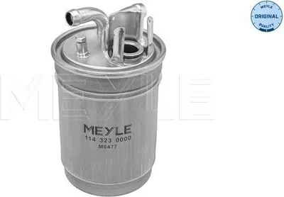 Produktbild von Kraftstofffilter MEYLE 114 323 0000 für VW PASSAT Variant (3B6) Leitungsfilter
