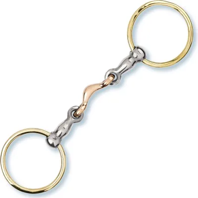 Image de Stübben Steeltec Island, mors à double brisure, 12 mm