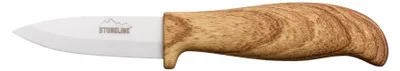 Immagine prodotto di STONELINE® Back to Nature coltello da cucina in Vetroceramica 18 cm | aspetto legno