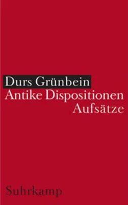 Produktbild von Antike Dispositionen