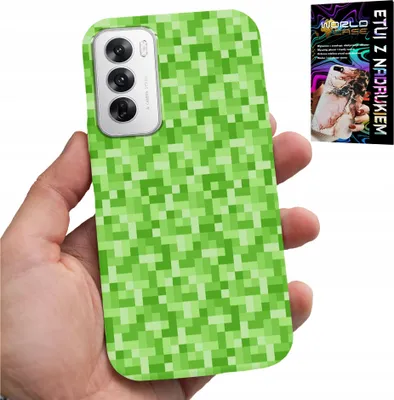 Zdjęcie produktu dla Etui Do Oppo Reno12 Pro 5G - Wzory Z Gier Z Gry Piksel Piksele Plecki