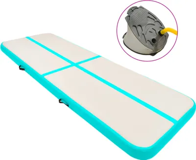 Obrázok produktu pre Nafukovacia žinenka s pumpou 300x100x15 cm, PVC, zelená