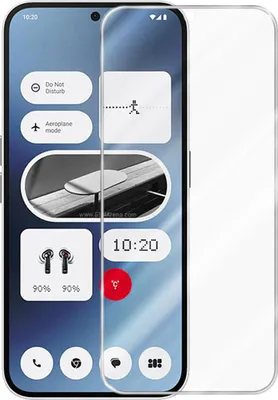 Image de Cadorabo Film de protection pour Nothing Phone 2a en CRISTAL CLAIR Verre trempé de protection d'écran Film blindé