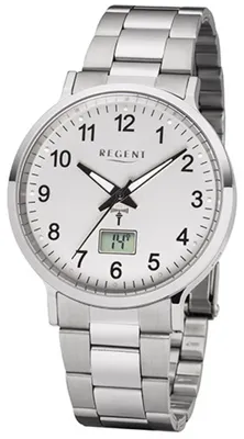 Produktbild von Regent Herren Funkuhr FR-248 Edelstahl