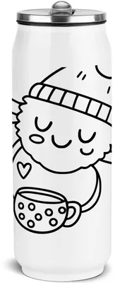 Produktbild von Mr. & Mrs. Panda sport trinkflasche Spinne Agathe Kaffee - Weiß - Geschenk, Thermoflasche, Morgen, Kühlflasche, Edelstahl, Isolierte, Lebensweisheiten, Morgenmuffel