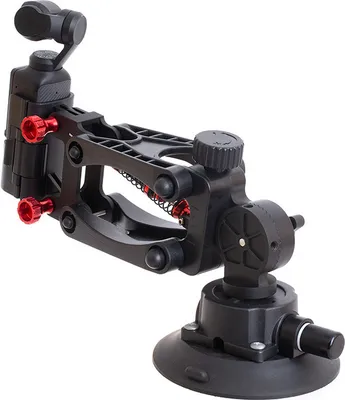 Zdjęcie produktu dla INF DJI OSMO Pocket 3 Amortyzujący stabilizator / uchwyt samochodowy z przyssawką