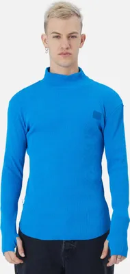 Produktbild von Herren Rundhals Sweatshirt Regular Fit Pullover L/XL Blau