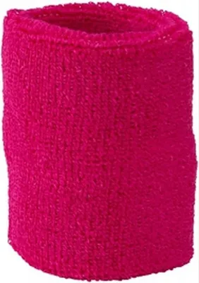 Immagine prodotto di Jumada's - Fasce antisudore - Braccialetti - Bracciale - Fascia antisudore - Fascia sportiva - Accessori sportivi - Sudorazione - Traspirante - Fucsia - 1 paio