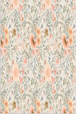 Produktbild von MuchoWow® Poster Blumen - Sonnenblume - Pastell - Muster 40x60 cm - Plakate für die Wand - Poster Babyzimmer