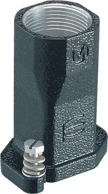 Produktbild von HARTING Han 3HPR Tüllengehäuse ohne eingeklebte Dichtung, 1xM25 gerader Kabelabgang, Schraubverriegelung - 1 Stück
