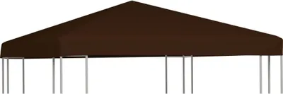 Zdjęcie produktu dla Zadaszenie do altany, 310 g/m², 3 x 3 m, brązowe
