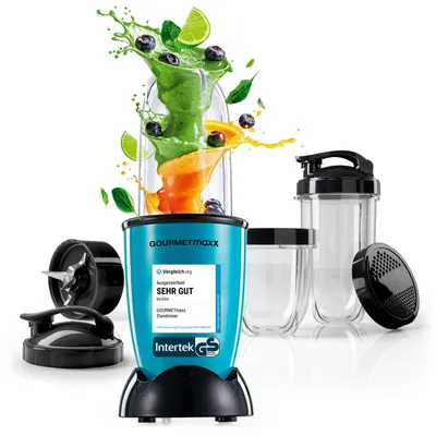 Productafbeelding van GOURMETmaxx Mr. Magic Power 400 Pro met accessoire set L - Voor shakes, smoothies en meer.