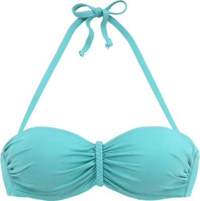 Produktbild von Buffalo Bügel-Bandeau-Bikini-Top Happy türkis Größe 36 Cup D
