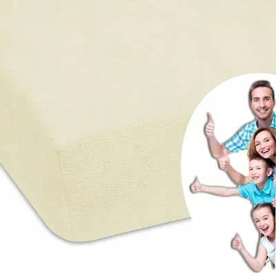 Produktbild von Designpremium Spannbettlaken Frottee 70x140 cm Hochwertig
