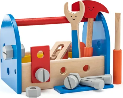Produktbild von Woody Woody Werkzeugkasten mit Inhalt 90104