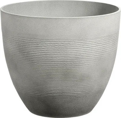 Produktbild von Pflanztopf Lafiora Liam Kunststoff Ø 31 cm H 27 cm grau