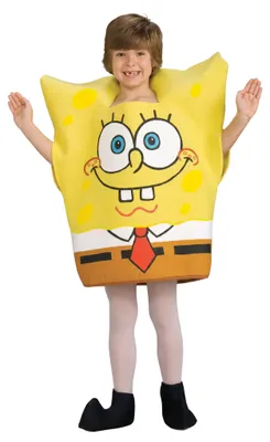 Produktbild von SpongeBob Schwammkopf Kostüm für Kinder Kindergröße: 140-152