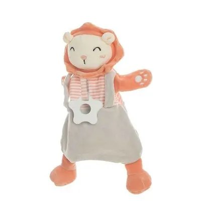 Image de Marionnette en peluche Anneau de dentition Hochet Lion 35 cm