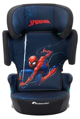 Produktbild von Bebeconfort Disney Hera i-Fix​, Kindersitz, 3,5–12 Jahre, Marvel Spiderman Klappbarer Kindersitz, Leicht (4,4 kg), 14 Kopfstützenpositionen, Fun Spiderman
