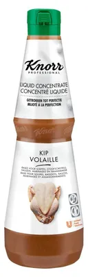 Produktbild von Knorr Flüssigkonzentrat Huhn 1000 ml – Aromatischer Hühnergeschmack für Suppen & Saucen