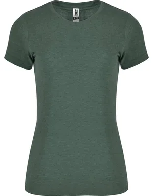 Produktbild von Roly - "Fox" T-Shirt für Damen LT3948 (L) (Flaschengrün meliert)