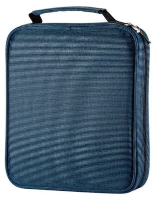 Produktbild von Federmäppchen mit 120 Fächern, extra großem Fassungsvermögen, mehrlagige Schultasche für Schüler, Buntstifthalter, Federmäppchen, Stifteetui (blau)