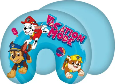 Image de Paw Patrol Coussin pour le cou Coussin de voyage pour le cou 28cm x 33cm