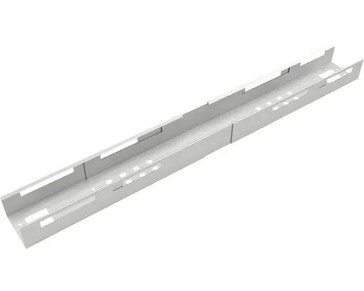 Produktbild von Kabelwanne BOXIT Varioplex silber ausziehbar für Schreibtische