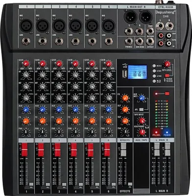 Produktbild von Audio-Mischer, 6/8/12 Kanäle, integrierte Effektverarbeitung, DX6
