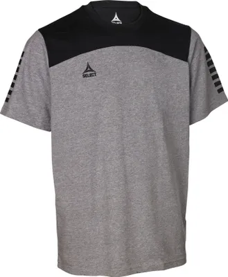 Produktbild von SELECT T-Shirt Oxford v22, Gr.12, grau schwarz