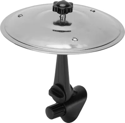Obrázek produktu pro Mini buben Car Crash Cymbal pro vozidla, ventilace, palubní deska, malé zábavné praktické příslušenství, stříbrný
