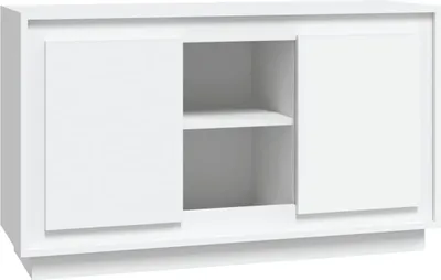 Obrázok produktu pre vidaXL Príborník biely 102x35x60 cm Materiál dreva