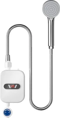 Produktbild von Sofort-Wassererhitzer, 3500W Leistung, digitales Temperaturdisplay, Weiß, EU
