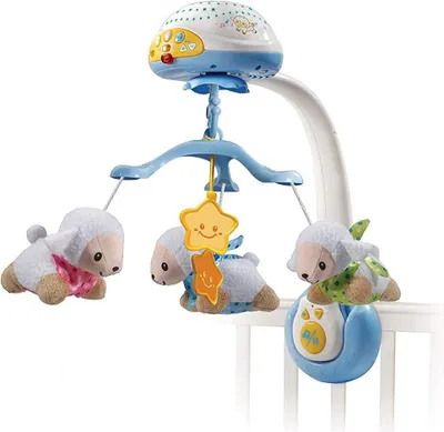 Produktbild von VTech Baby Schäfchen-Mobile, Universal, Mit Ton, Nachtlicht, Integrierter Timer