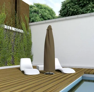 Image de Housse de protection en polyester pour Parasol - 60 x h 200 cm - g/m2