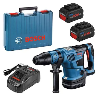 Image de Perforateur sans-fil Bi turbo BOSCH 0611915003 - GBH 18V-36 C Professional - SDS max + 2 batteries 5,5Ah