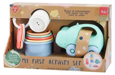 Zdjęcie produktu dla Zestaw do zabawy Play Baby - 8-elementowa zabawka edukacyjna