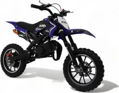 Produktbild von KXD 701 49ccm 2 Takt Dirtbike Dirt Bike CrossBike Enduro DirtBike pocket 49cc Pitbike PocketBike Motocross Motorrad Motorbike Motorsport Pocket Blau