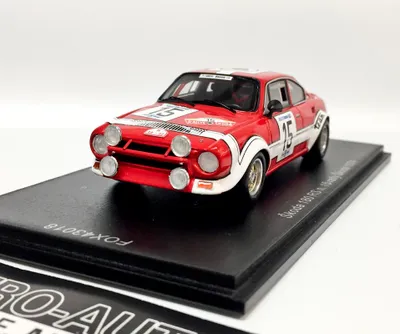 Obrázok produktu pre Škoda 180 RS n. 15 rally Škoda 1974 FOX18 1:43