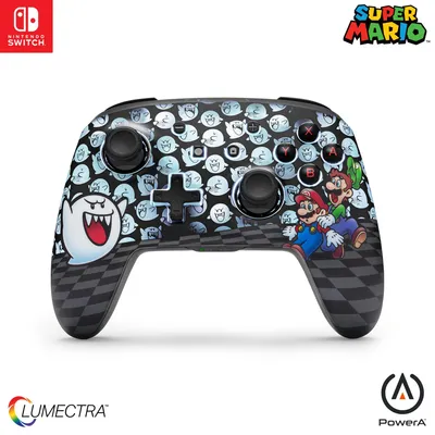 Immagine prodotto di PowerA Enhanced Lumectra, Nintendo Switch/Switch 2, Mario: Peek-A-Boo, Controller wireless