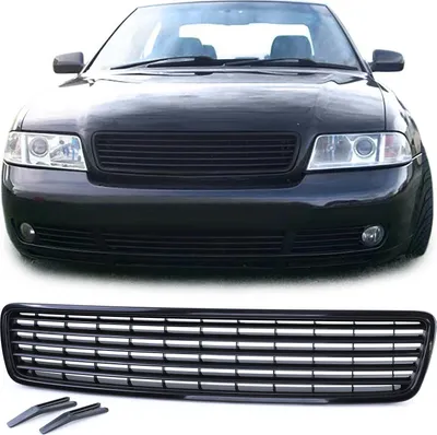 Obrázek produktu pro Sportovní mřížka chladiče černá pro Audi A4 B5 (8D) z let 1994-2000
