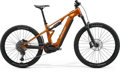 Produktbild von MERIDA ETMO 500 PRO E-Mountainbike Fully M, wild honey high cream, Bosch CX 1....
