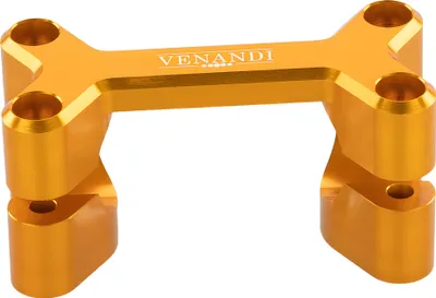 Image de Support de guidon Venandi Dogbone CNC doré pour Simson S50, S51