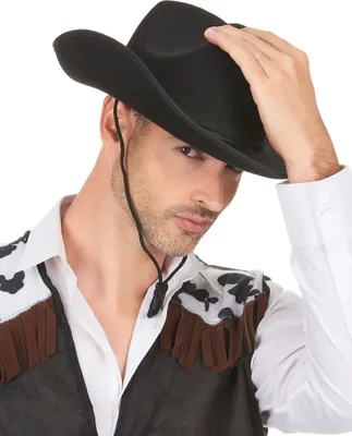 Produktbild von Cowboy-Hut Western-Hut schwarz - Einheitsgröße