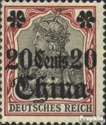 Produktbild von Briefmarken Dt. Post China 1905 Mi 32 mit Falz Germania ohne WZ