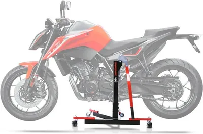 Obrázok produktu pre CS Power Evo stredový stojan pre KTM 890 / Duke R 20-23 červená