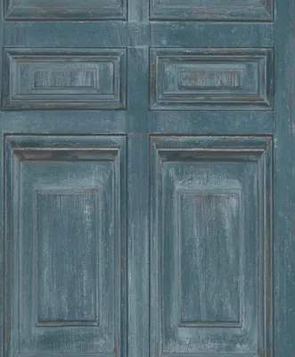 Immagine prodotto di Carta da parati non tessuta UGEPA, motivo legno, colore blu, modello J92211