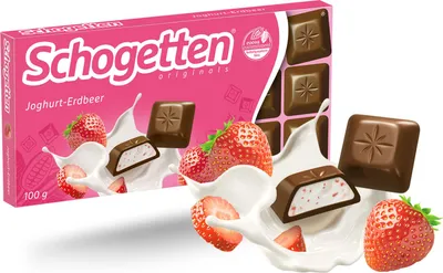 Obrázek produktu pro Schogetten Joghurt-Erdbeer 10030063 100g