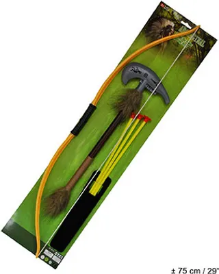 Produktbild von Indianerset 3 teilig Bogen, Pfeile und Messer